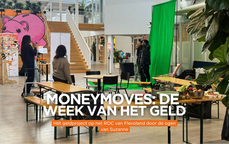 MoneyMoves: hoe kunst en geld elkaar vonden in de gangen van het ROC